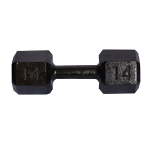 DUMBELL SEXTAVADO PINTADO INTERIÇO