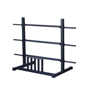 SUPORTE 3X1 - ANILHAS - HALTERES E BARRAS