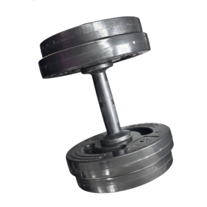 DUMBELL ANILHA BRILHANTE C/PEGADA INJETADA