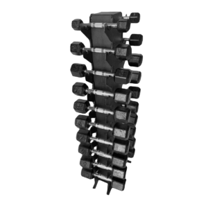 KIT HALTER SEXTAVADO PINTADO C/PEG CROMADA + EXPOSITOR