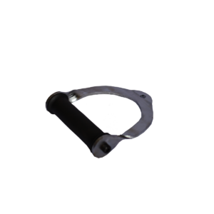 PUXADOR ESTRIBO FECHADO CROMADO COM MANOPLA