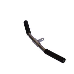 PUXADOR TRICEPS CURVO 0,50M CROMADO COM MANOPLA E GIRO