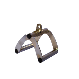 PUXADOR TRIÂNGULO CROMADO PEQUENO C/GIRO